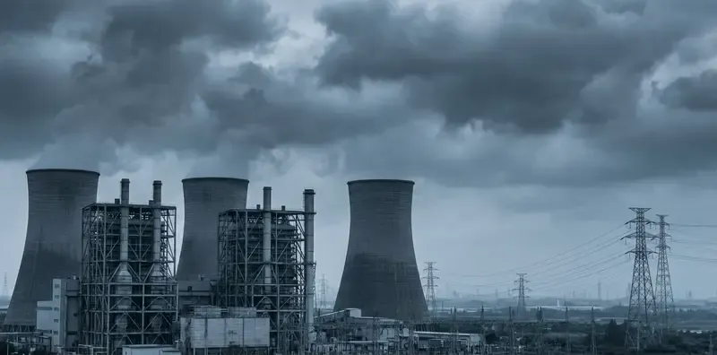 発電所の維持費用を示すイメージ。電力の安定供給に関わる費用が電気代に影響する場合があります。